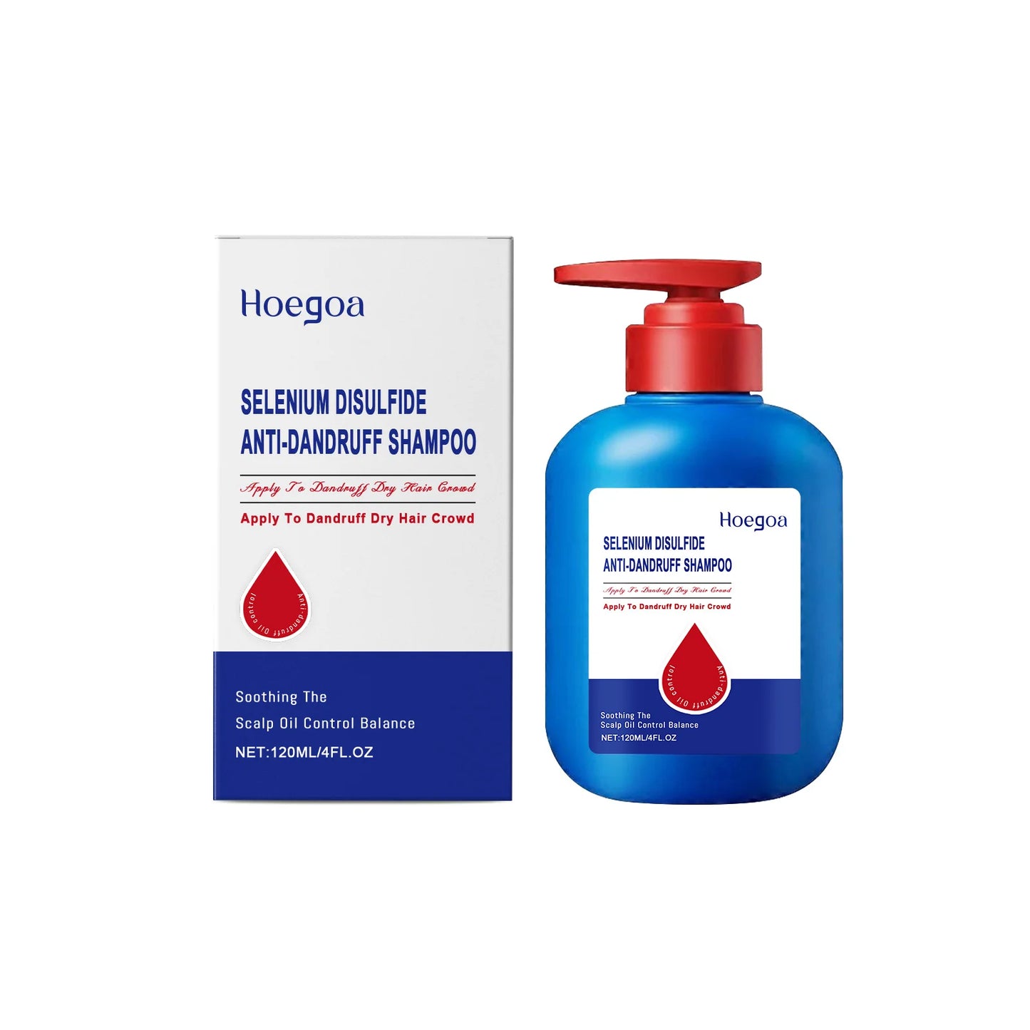 Hoegoa Selenium Sulfide Anti Dandruff Shampoo Deep Cleansing