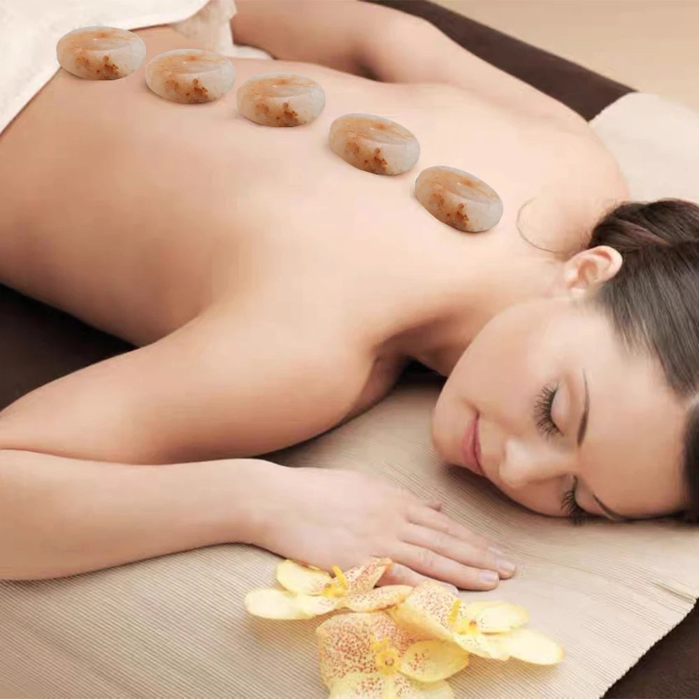 MagCellapy Round Massage Stone Crystal For Personal Care