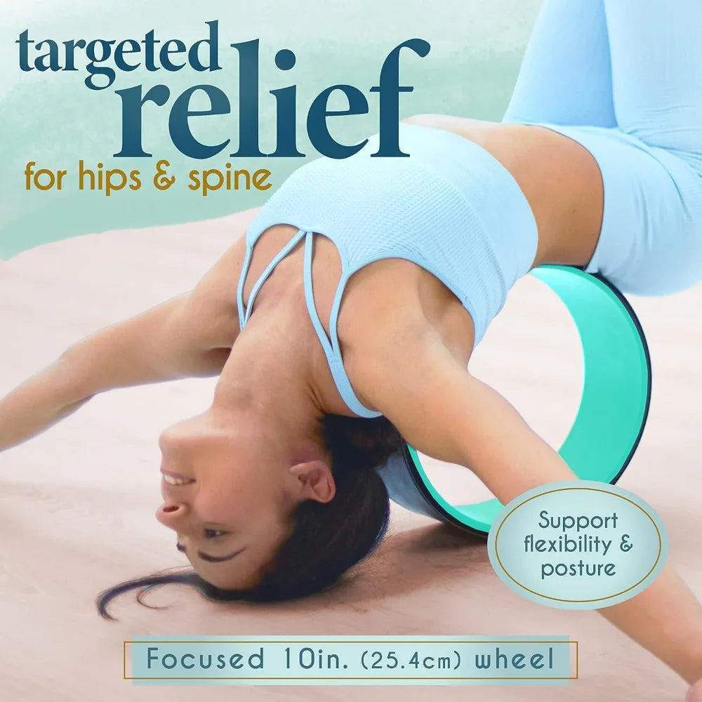 Florensi Yoga Wheel 3-Pack For Back Stretch And Muscle Relief