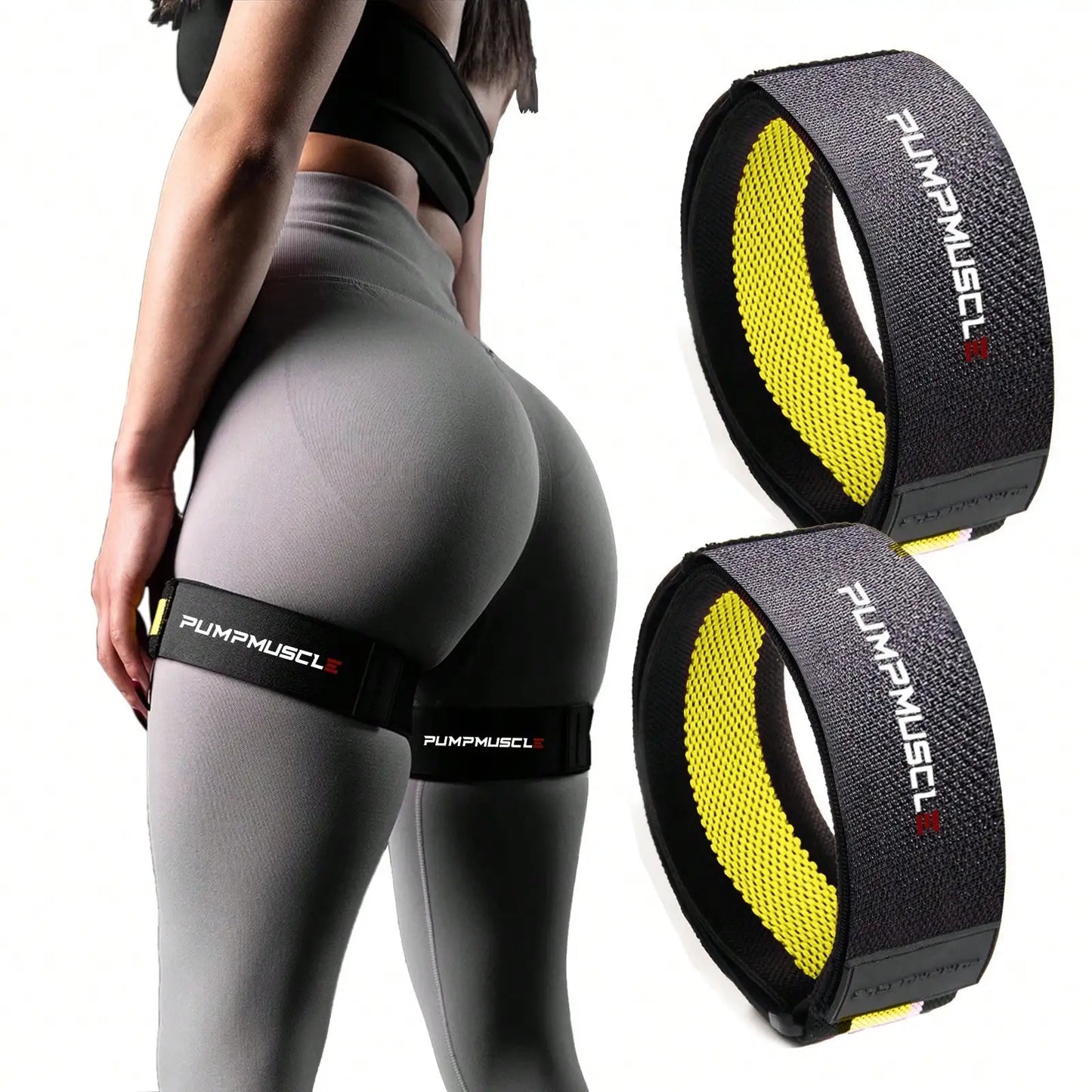 BFR Booty Bands For Women Glutes With Weekly Workout Plan