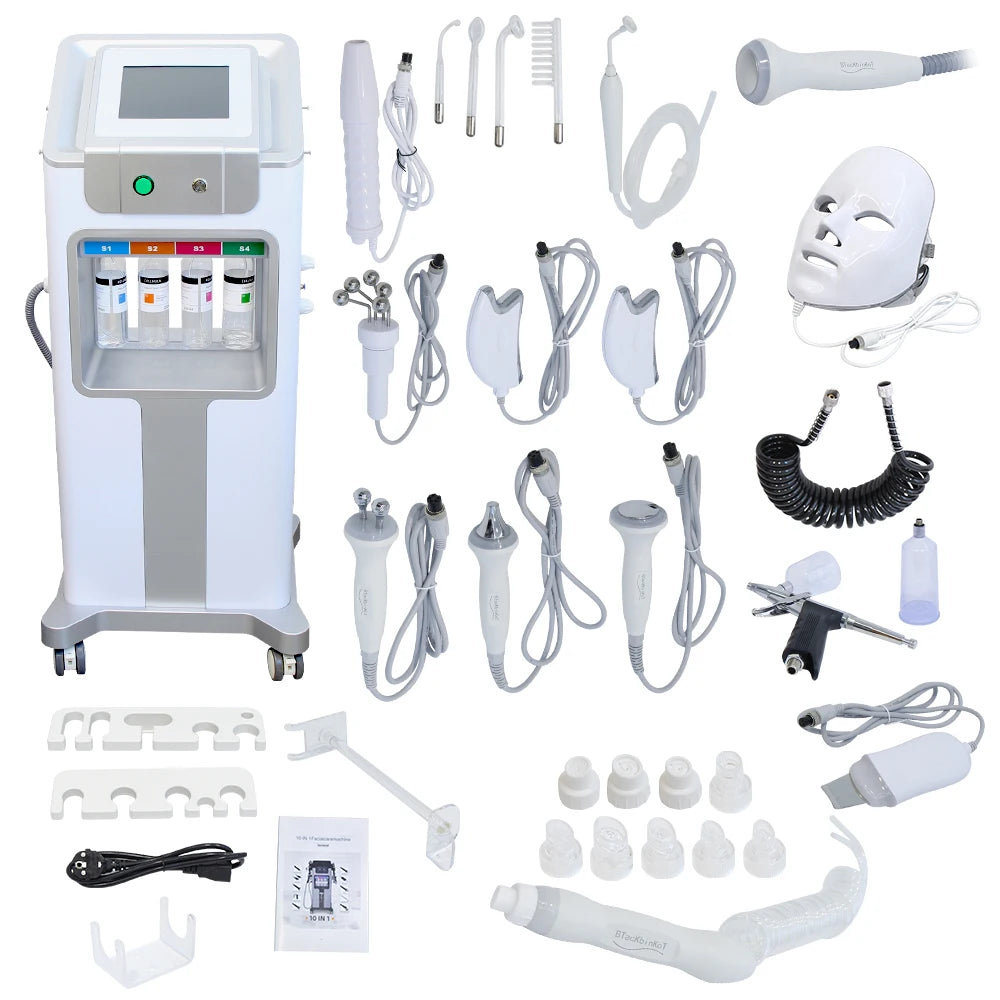 AOKO 12 In 1 Aqua Peeling Bubble Oxygen Facial Machine