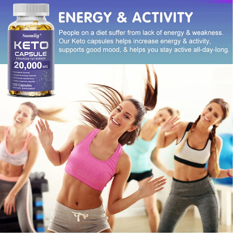 Soomiig Keto Capsules With Apple Cider Vinegar For Immunity