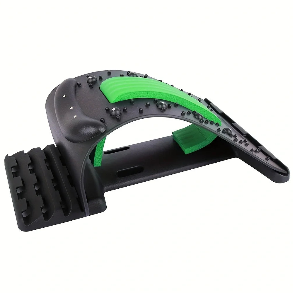 Magnetic Therapy Back Stretcher Massager For Lumbar Spine Support