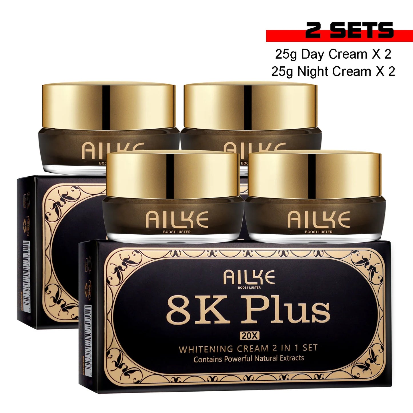 AILKE Whitening Face Cream For Dark Spots Inhibiting Melanin