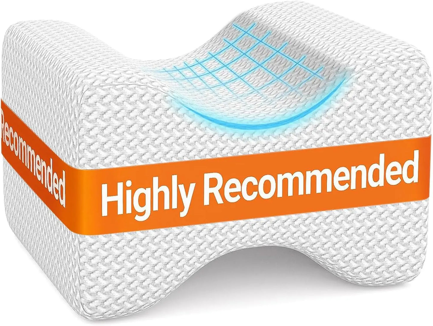 Memory Foam Knee Pillow For Side Sleepers Elevation And Blood Circulation