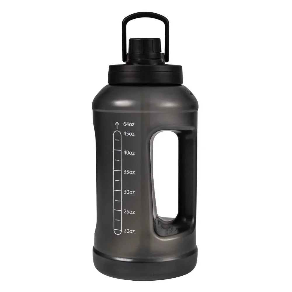 Durable Hydration Bottle With Straw And 2 In 1 Lid