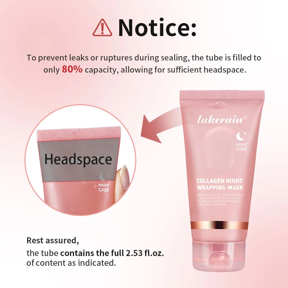 Ibcccndc Collagen Overnight Peel Off Mask For Deep Hydration Brightening