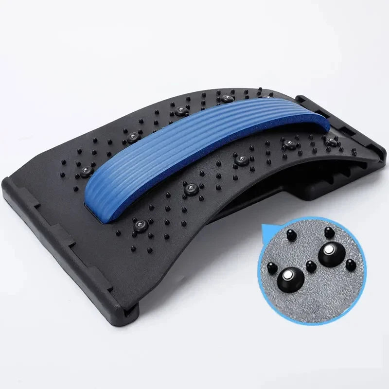 Back Stretcher Multi Level Adjustable Massager For Spine Support