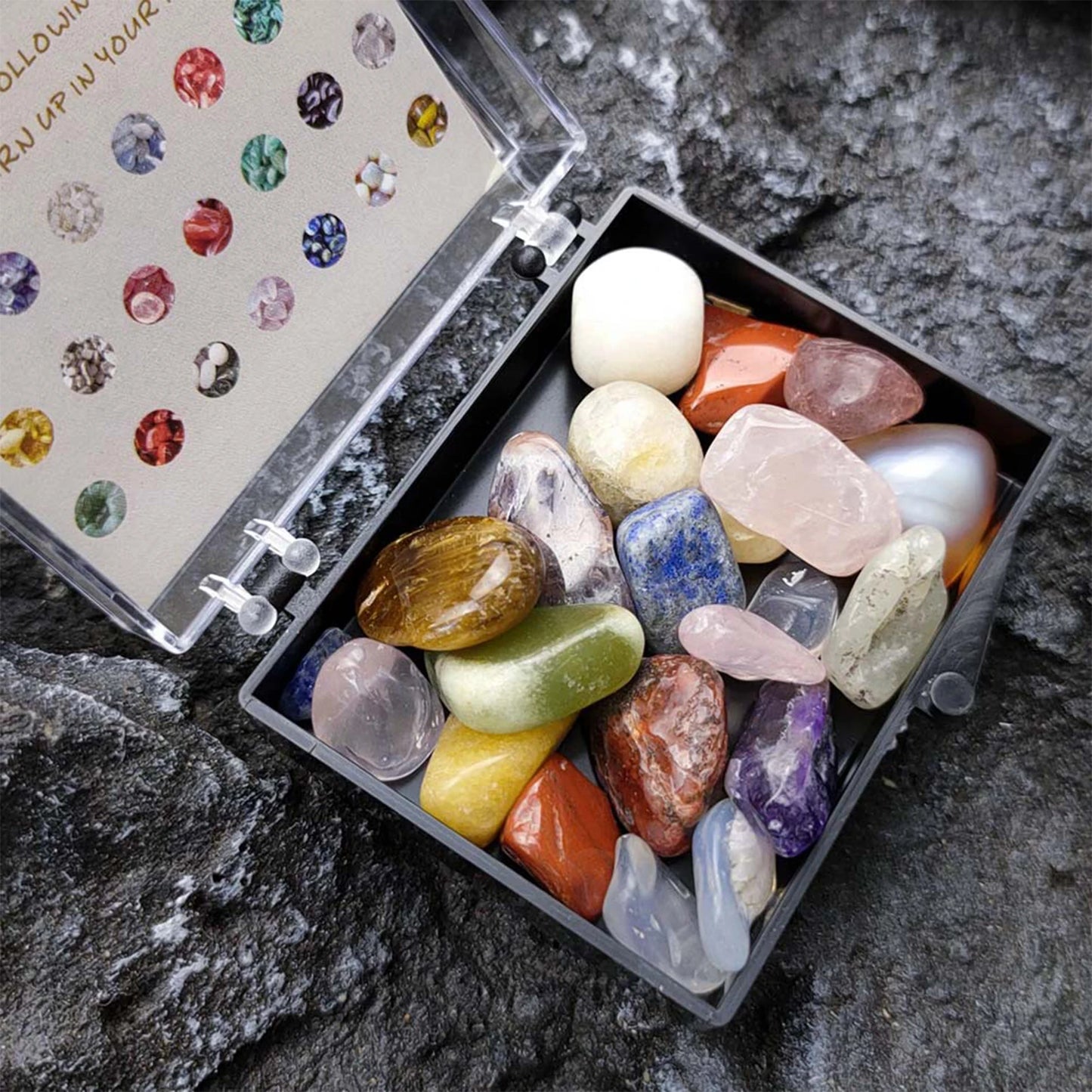 Natural Mineral Specimens Kit for Educational Geology
