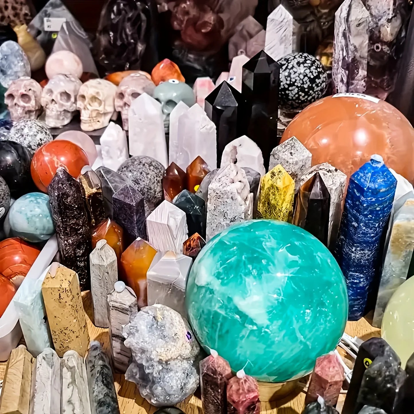 CrystalHola Mixed Stone Crystals Gift Box Set