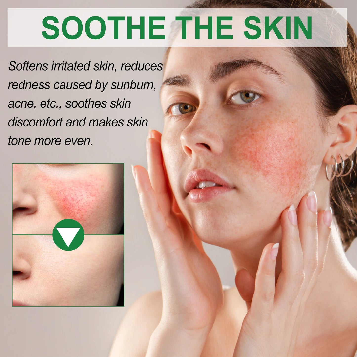 Color Correcting Cream for Redness and Dark Spots Moisturizing
