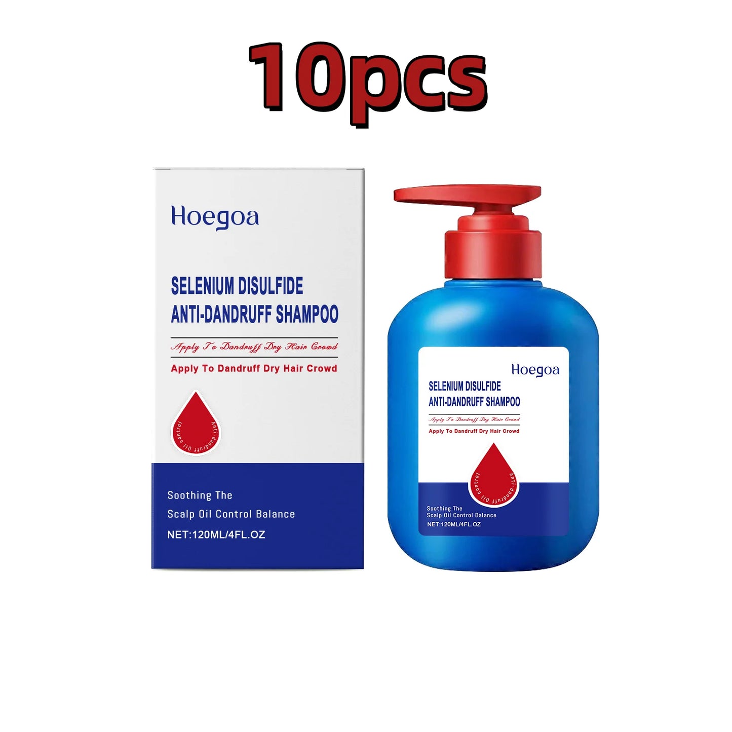 Hoegoa Selenium Sulfide Anti Dandruff Shampoo Deep Cleansing
