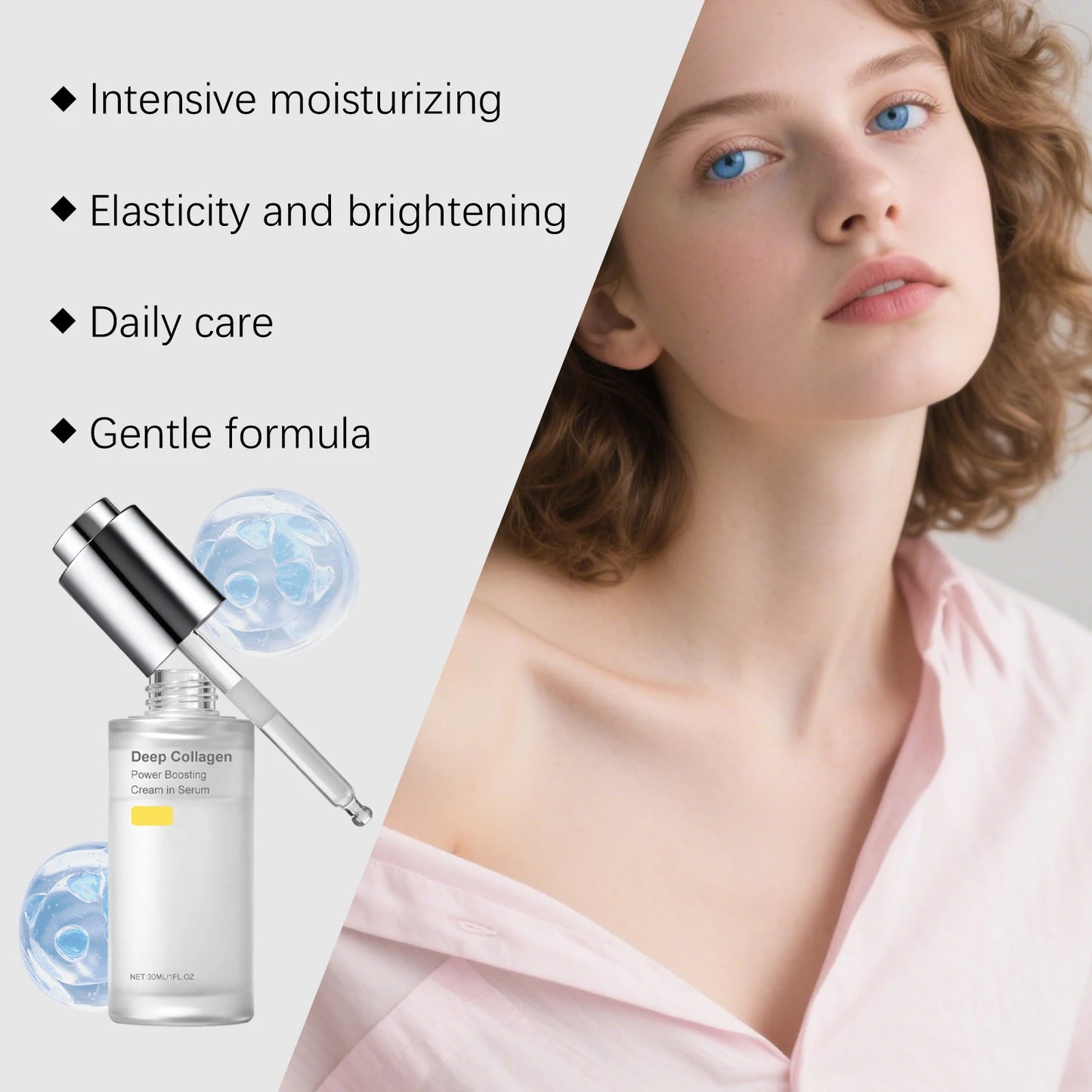 Deep Collagen Essence Niacinamide Serum For Hydration and Anti Aging