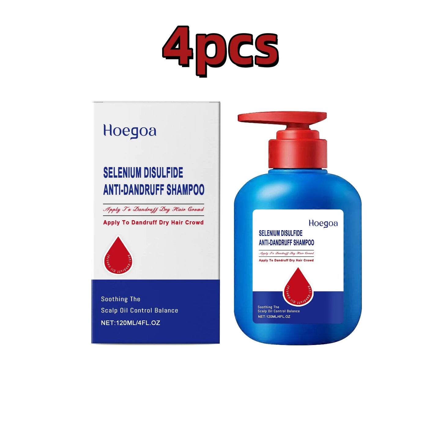 Hoegoa Selenium Sulfide Anti Dandruff Shampoo Deep Cleansing