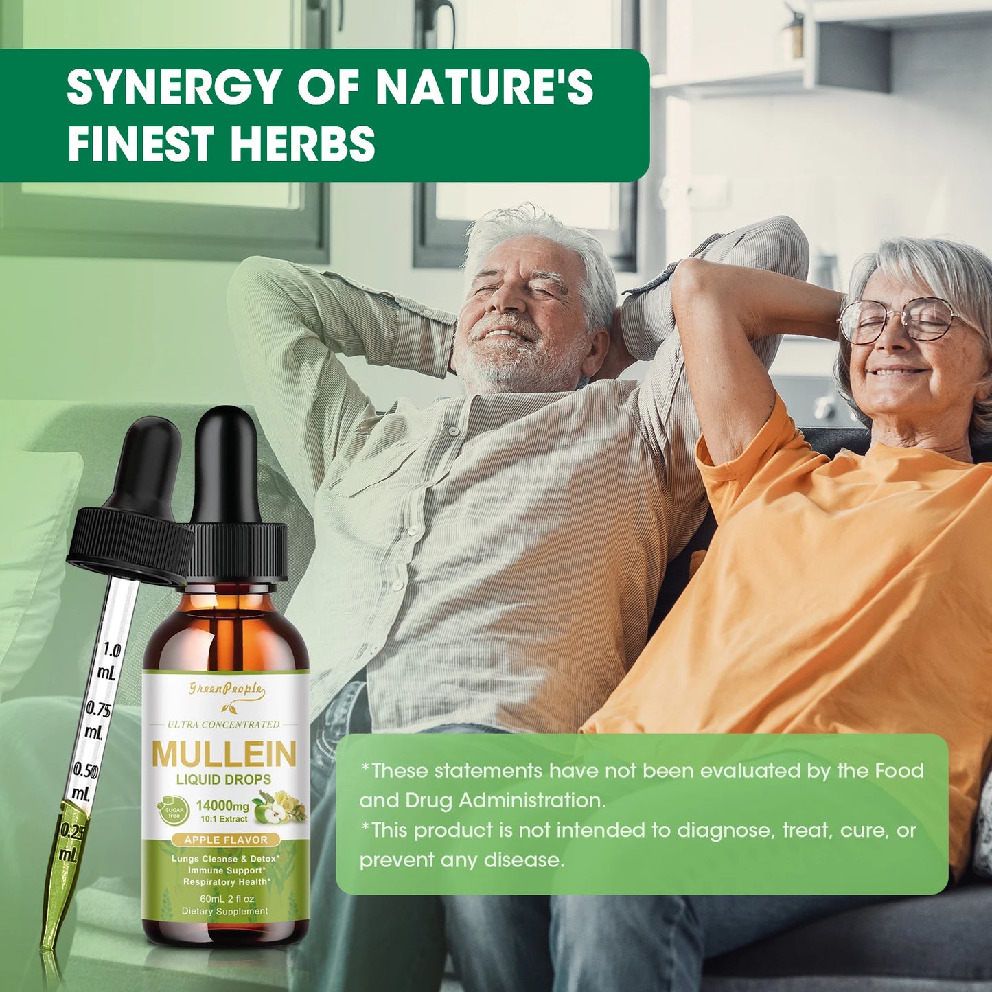 MINCH Mullein Drops For Immune Support Throat And Lung Health