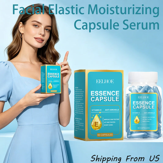 Eelhoe Facial Capsules Serum Moisturizing Anti Aging Vitamin E Care