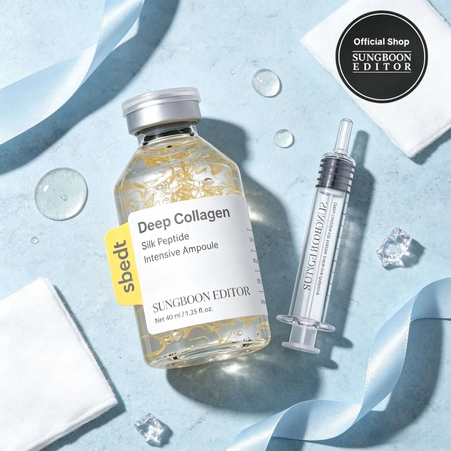 Sungboon Editor Gold Thread Collagen Peptide Concentrated Ampoule