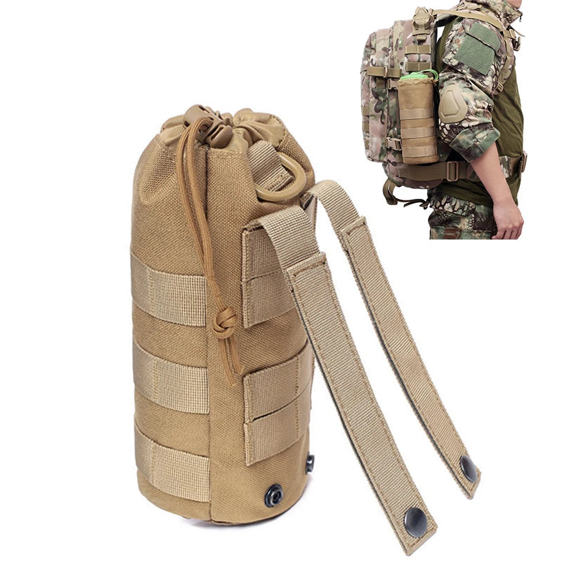 Tactical Molle Water Bottle Pouch Carrier For Outdoor Adventures