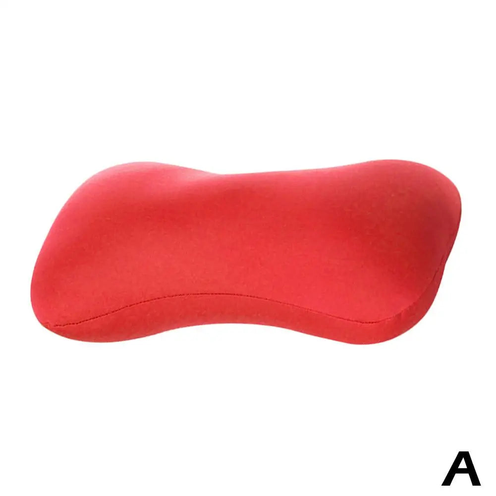 Microbead Bolster Tube Pillow For Neck Support And Travel Comfort