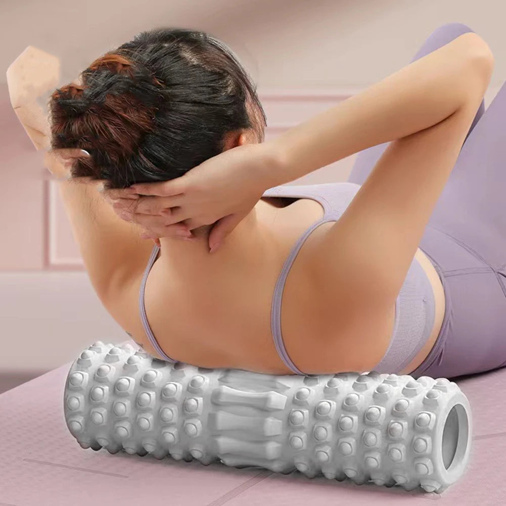 Yoga Column Foam Roller Portable For Muscle Recovery And Back Massage