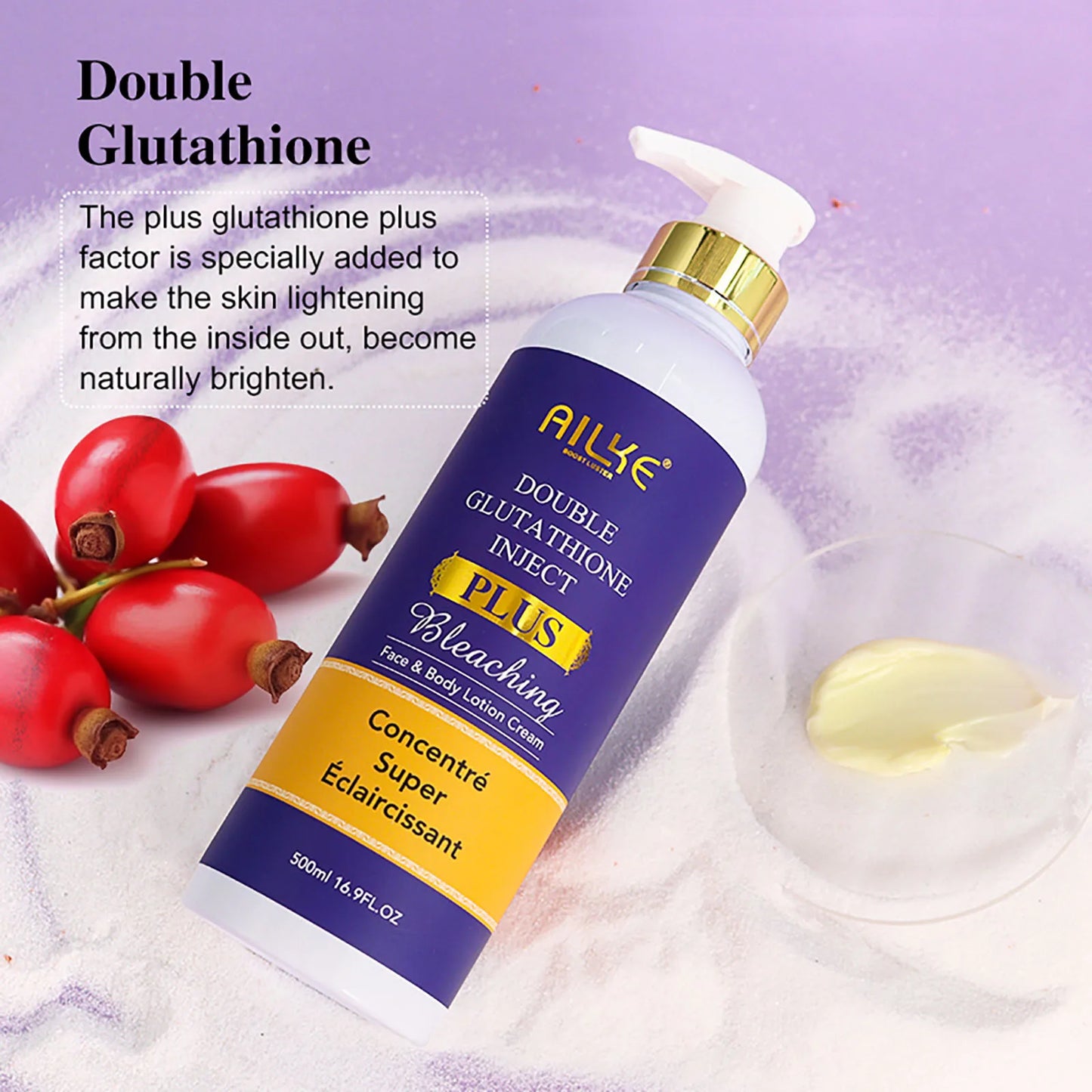 AILKE Body Milk Whitening and Clearing Dark Spots Moisturizing Cream