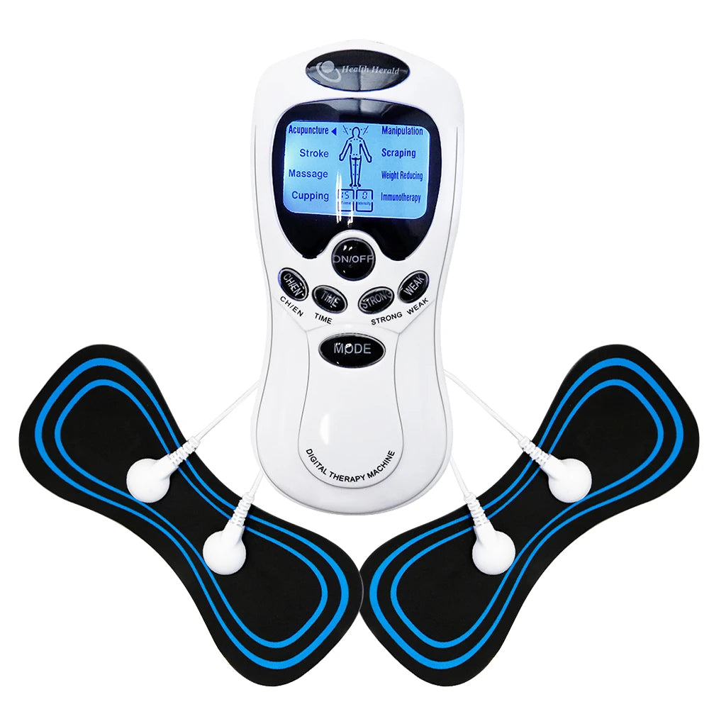 Raiuleko 8 Modes Muscle Stimulator Massage Device TENS Therapy