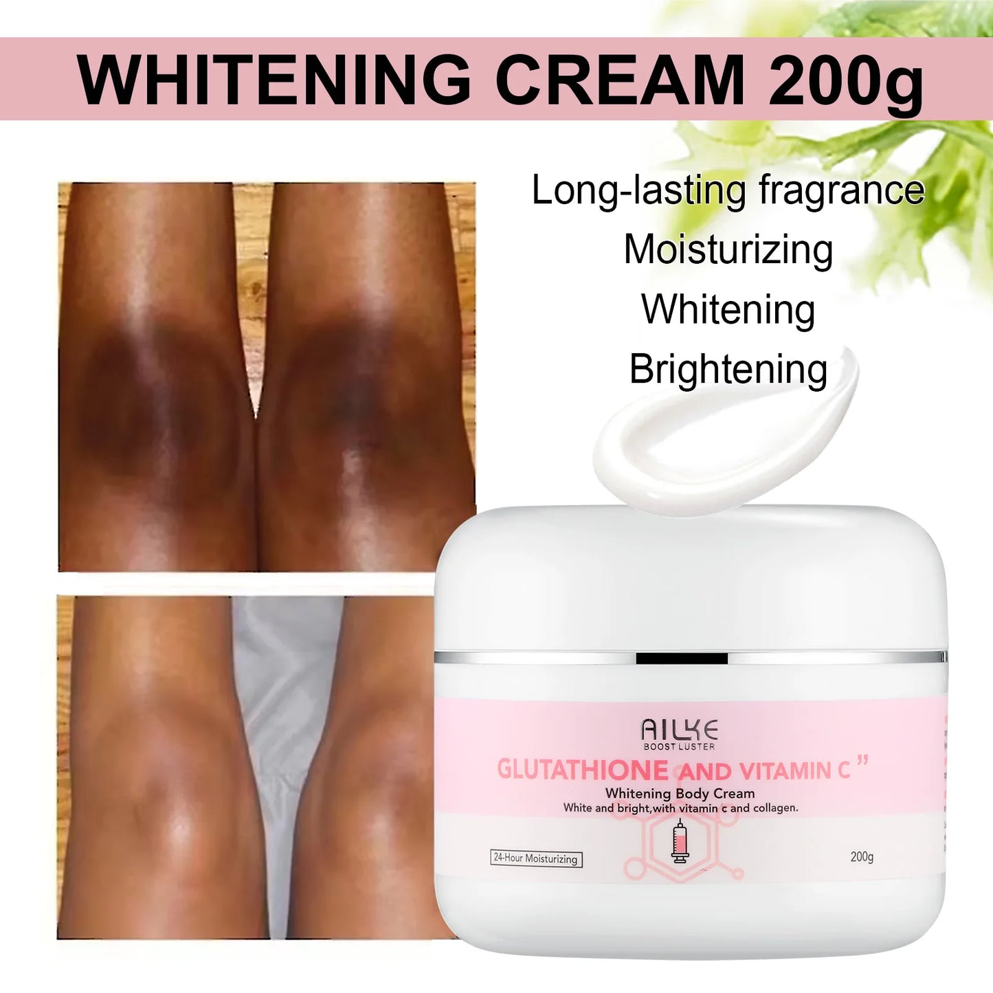 AILKE Whitening Skin Care Kit With Vitamin C And Glutathione