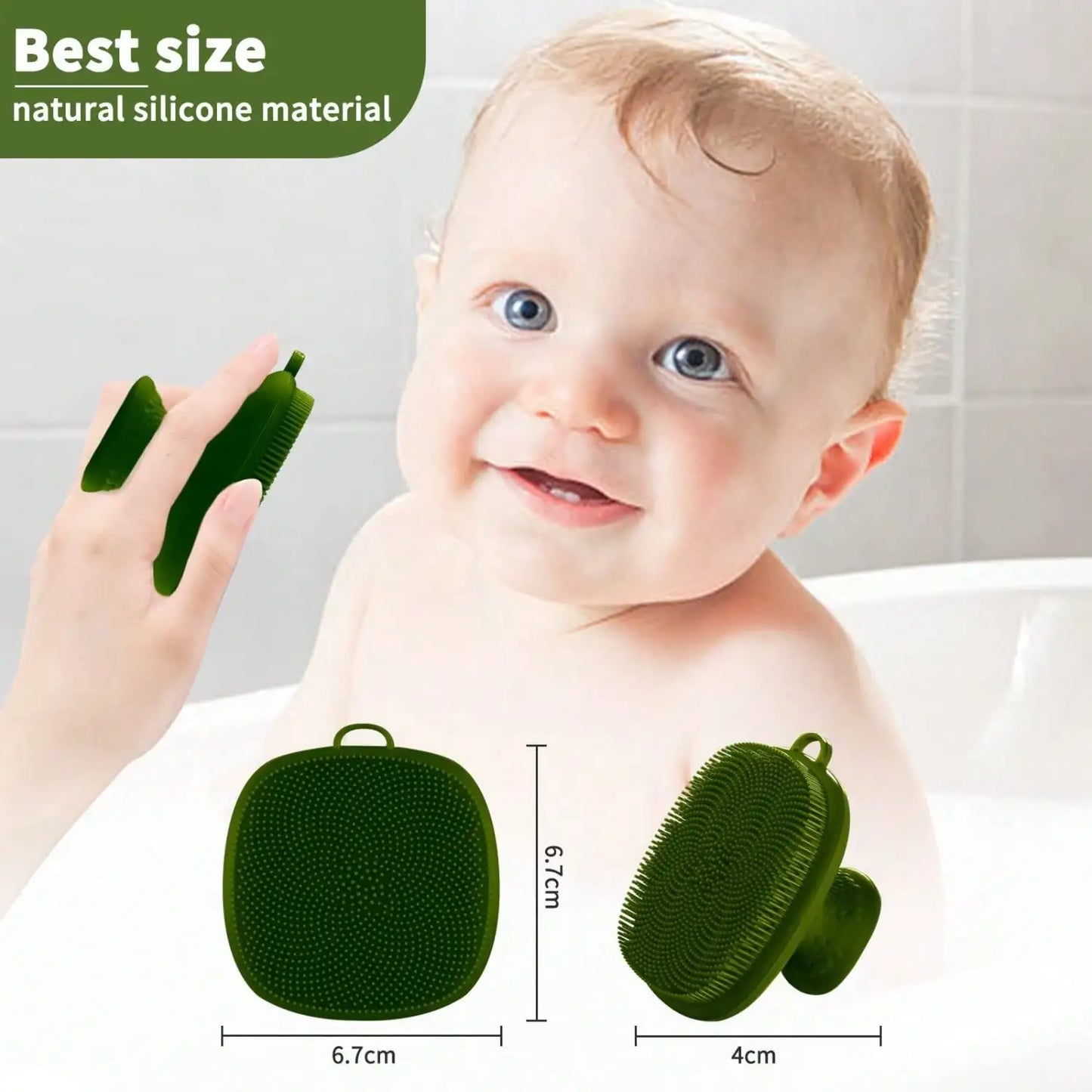 Silicone Face Scrubber Facial Cleansing Brush Waterproof For Men