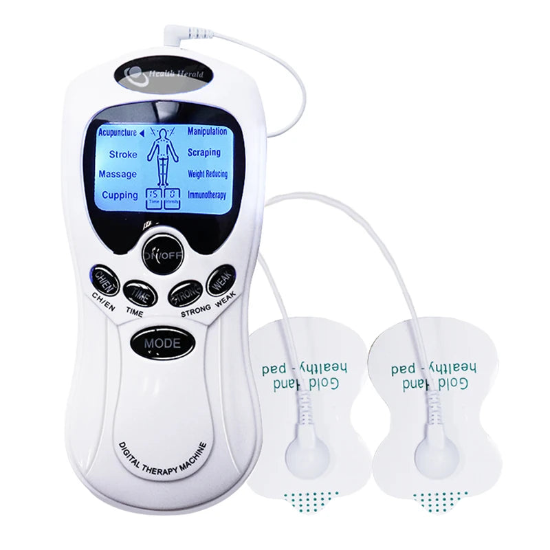 Raiuleko 8 Modes Muscle Stimulator Massage Device TENS Therapy