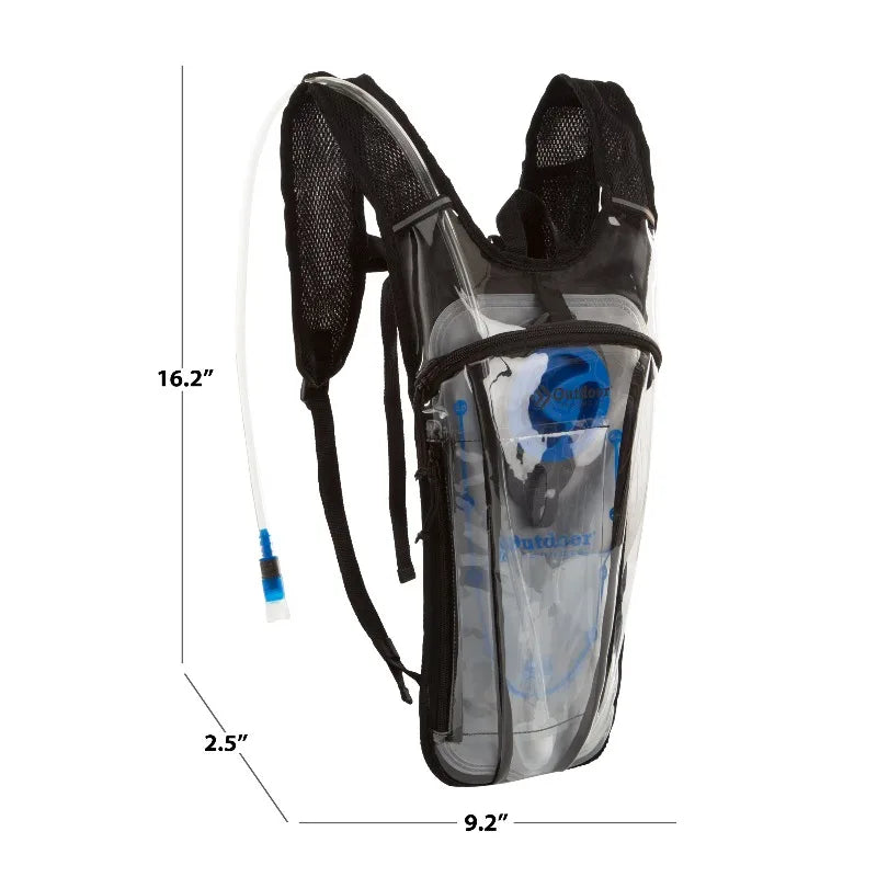 Festival Hydration Backpack Unisex With Reservoir for Outdoor Events