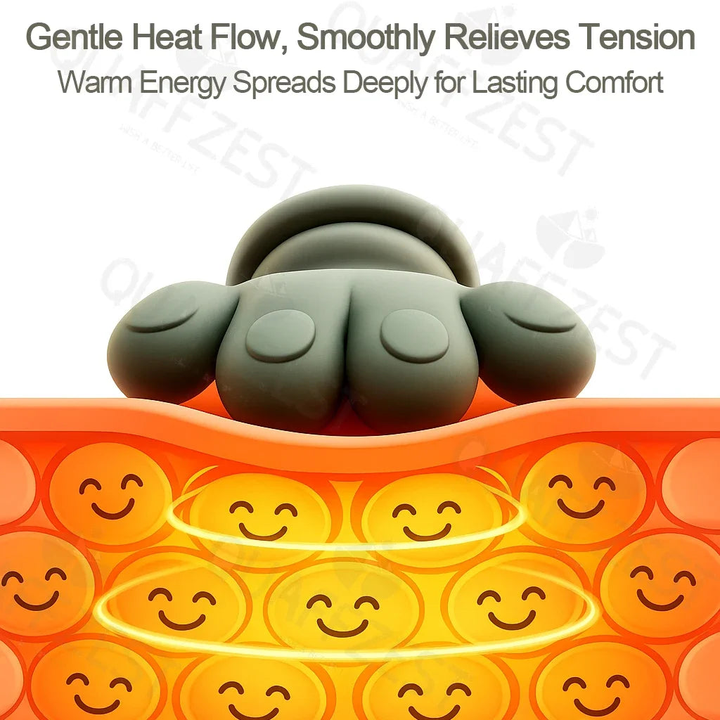 FODRK Bionic Finger Neck And Shoulder Massager With Wireless Kneading