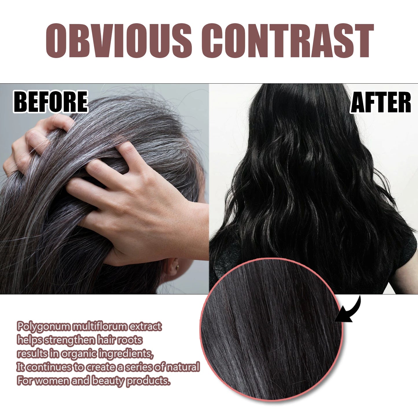 Eelhoe Hair Darkening Shampoo Bar Anti Hair Loss And Dandruff