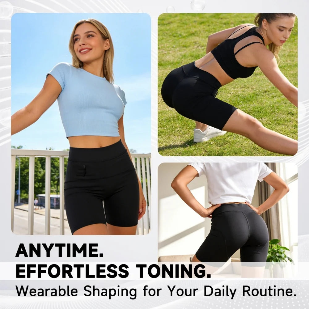 VamsLuna EMS Toning Shorts Electric Muscle Stimulation Yoga Pants