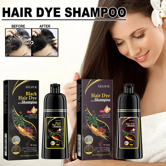 Eelhoe Hair Darkening Shampoo With Polygonum Ginger For Grey Hair