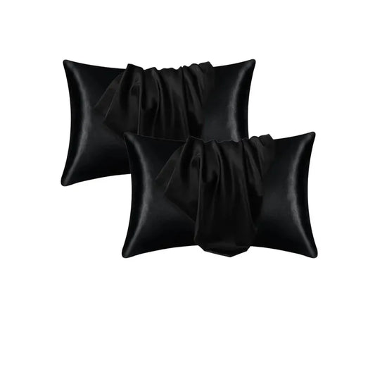 NONECN Polyester Cotton Pillowcase Silk Look For Hair And Skin