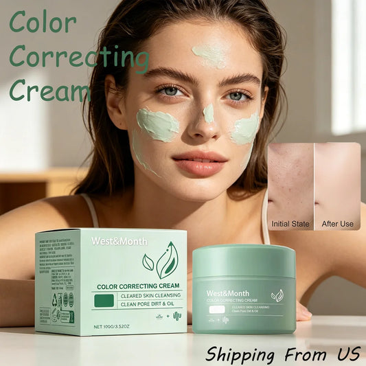 Color Correcting Cream for Redness and Dark Spots Moisturizing
