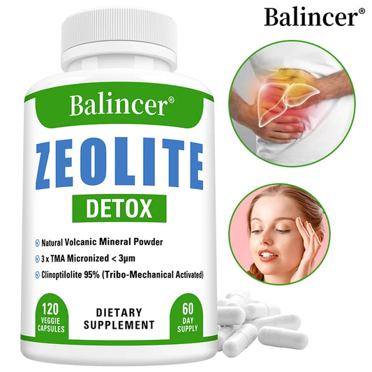 Balincer Zeolite Liver Protection Supplement Supports Kidneys Immunity