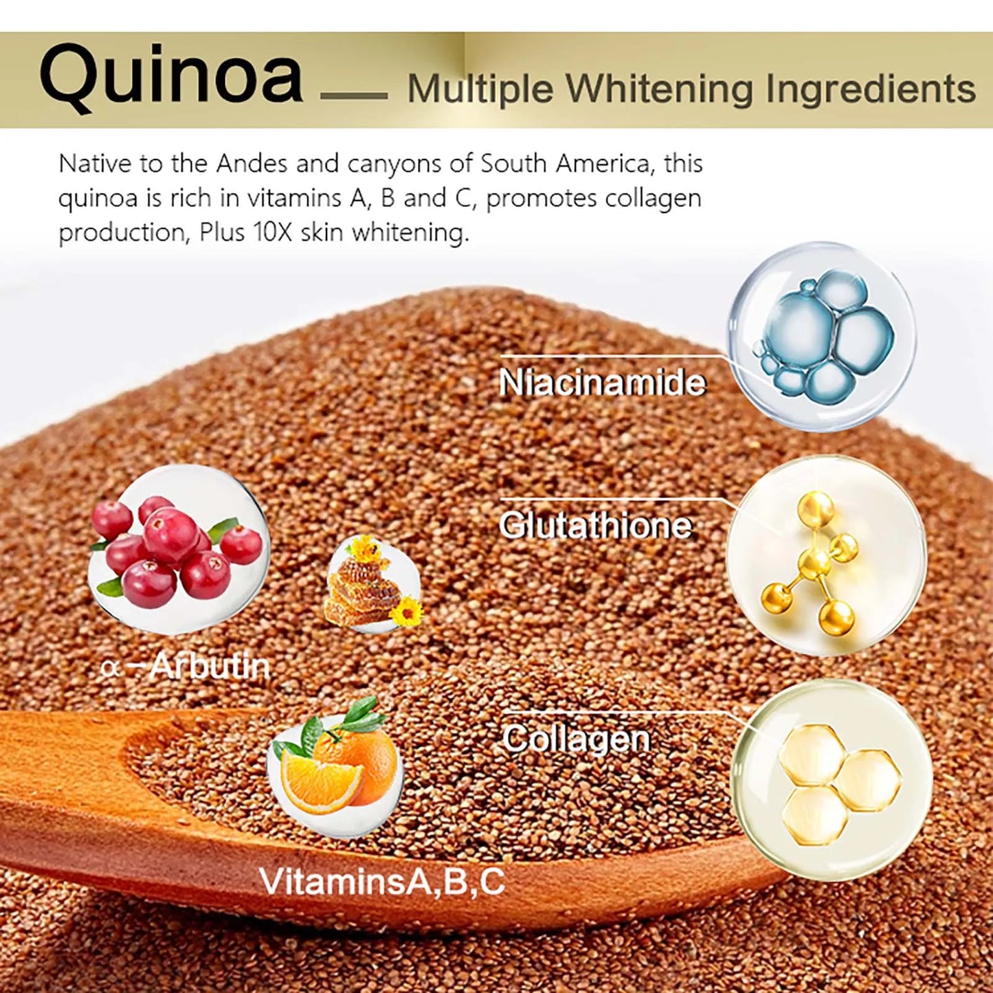 AILKE Whitening Face Cream Niacinamide Collagen Glutathione For Dark Spots