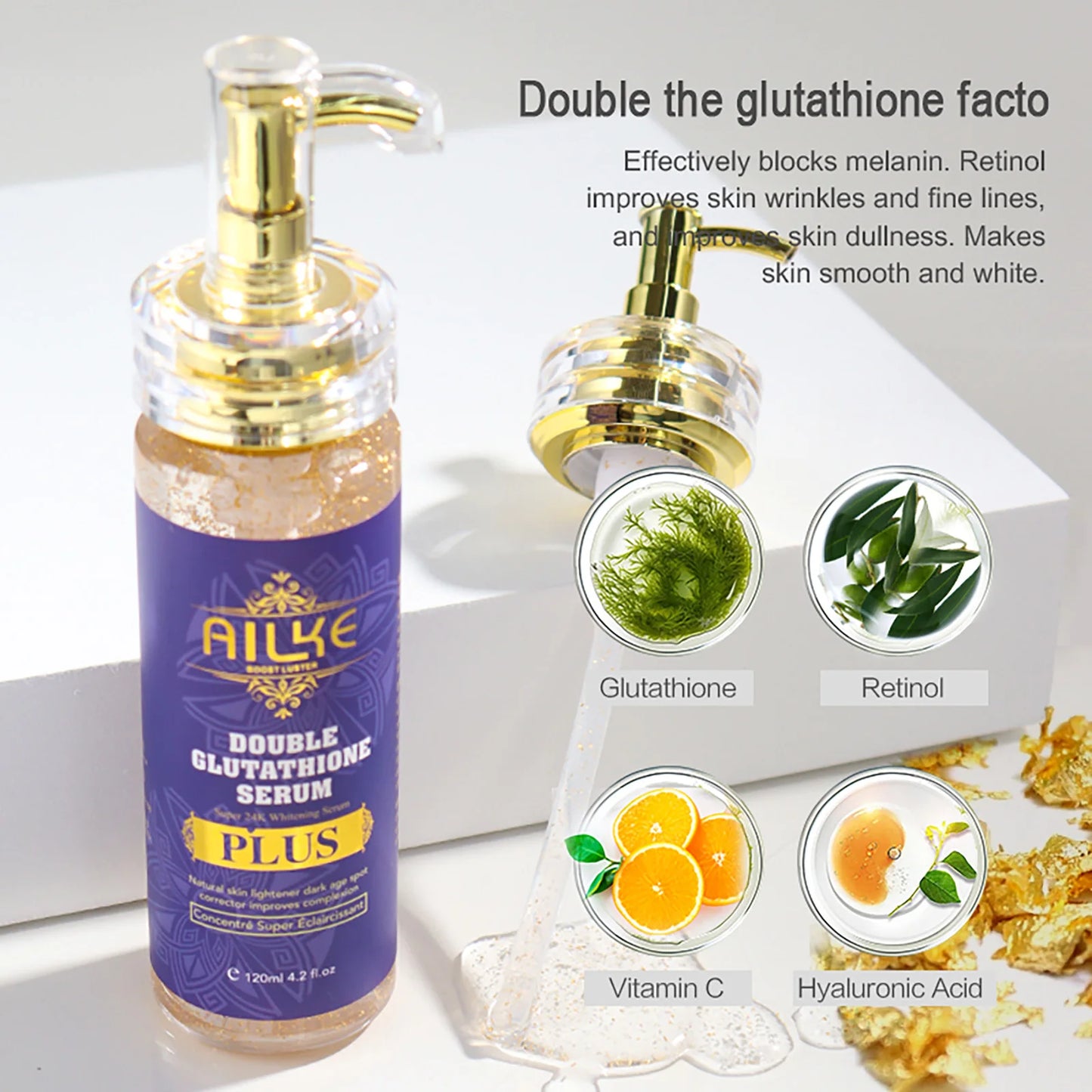 AILKE Body Milk Whitening and Clearing Dark Spots Moisturizing Cream