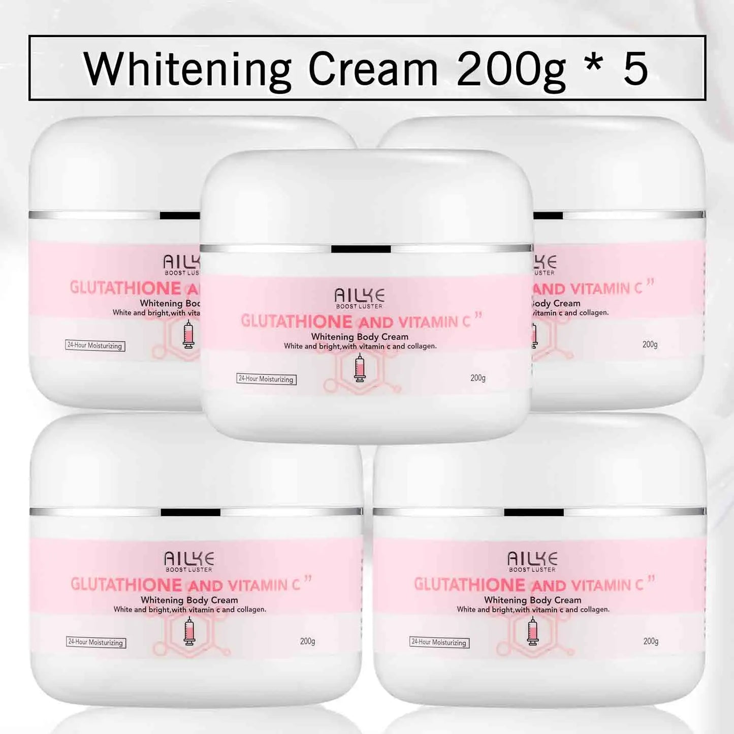 AILKE Whitening Skin Care Cream Brightening Lotion Glutathione Shea Butter