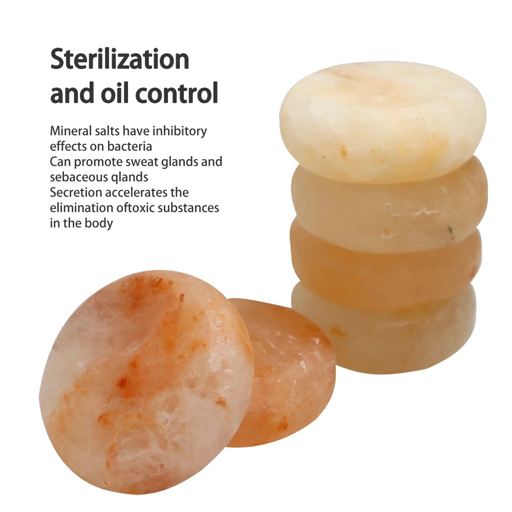 MagCellapy Round Massage Stone Crystal For Personal Care