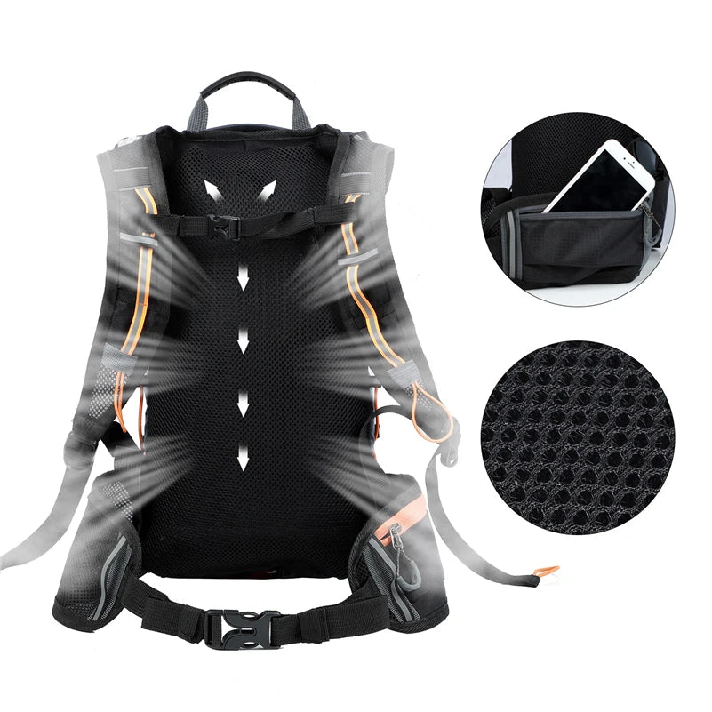 West Biking Water Repellent Hydration Backpack Cycling Outdoors