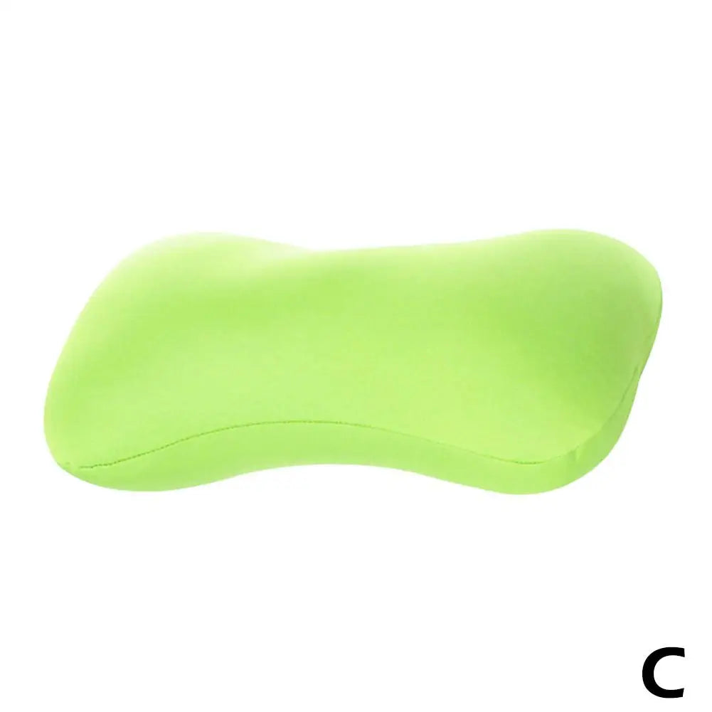 Microbead Bolster Tube Pillow For Neck Support And Travel Comfort