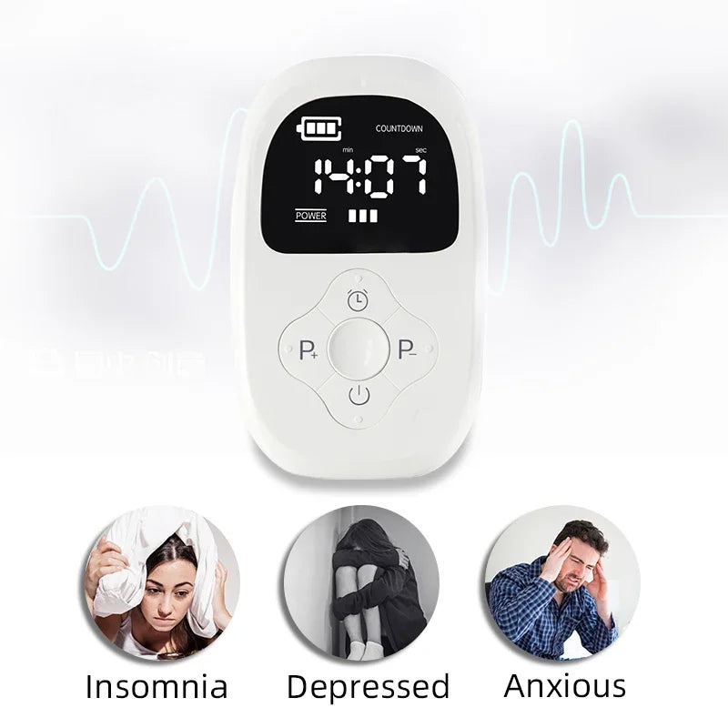 Homulaser Ear Clip CES Therapy Device for Insomnia and Relaxation