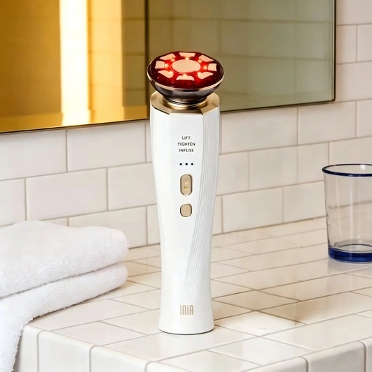 Three In One Red Light Facial Neck Beauty Device Tightening