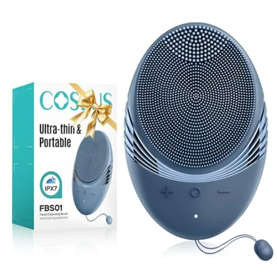 FBS01 Facial Cleansing Brush With Silicone Waterproof Rechargeable 5 Modes
