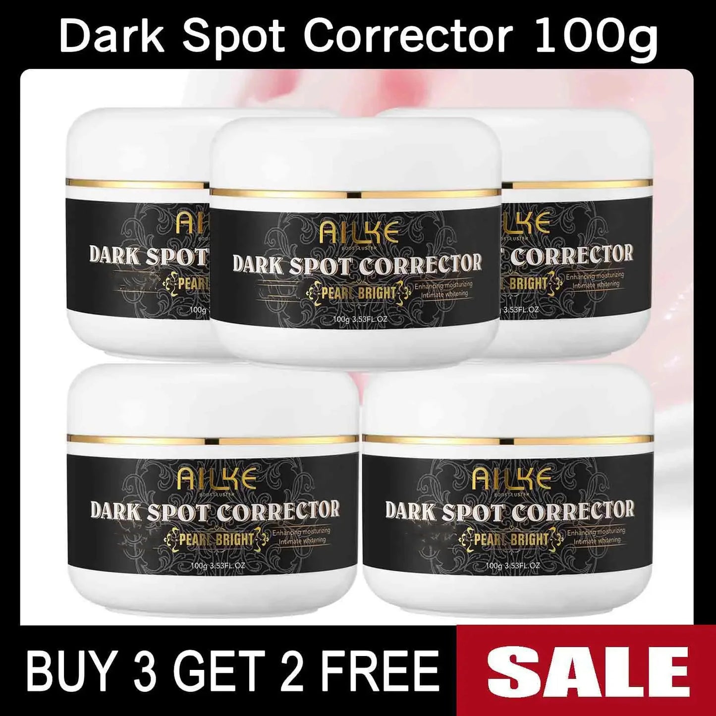 AILKE Collagen Skin Care Kit Whitening and Dark Spot Correction