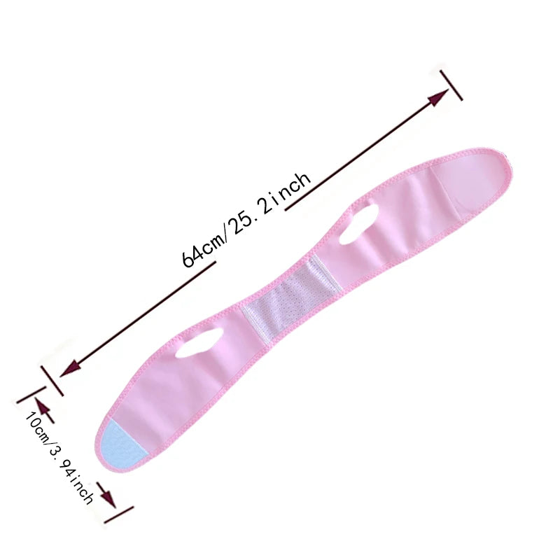 Reusable V Shaped Facial Strap For Skin Care And Face Support