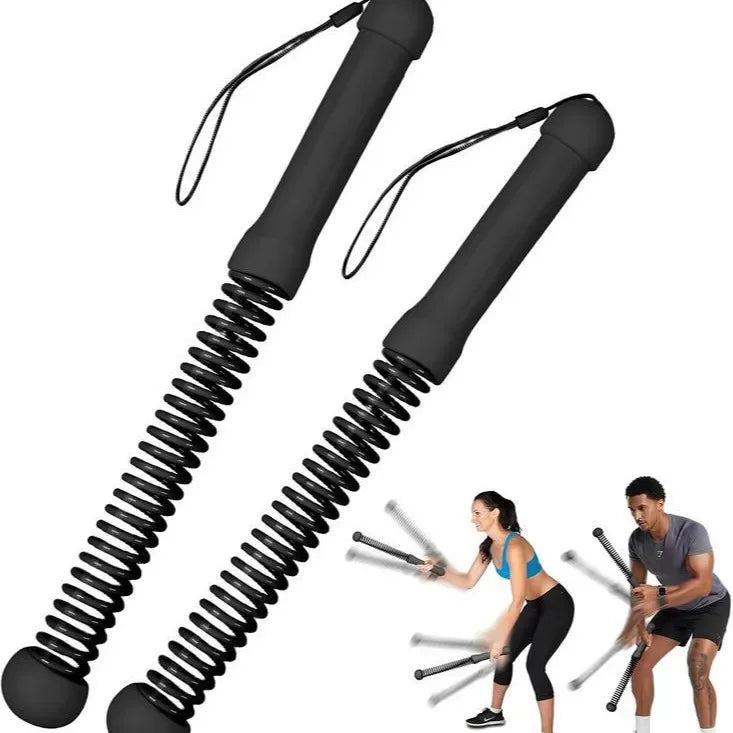 Quiet Weighted Cordless Battle Rope Set For Home Gym