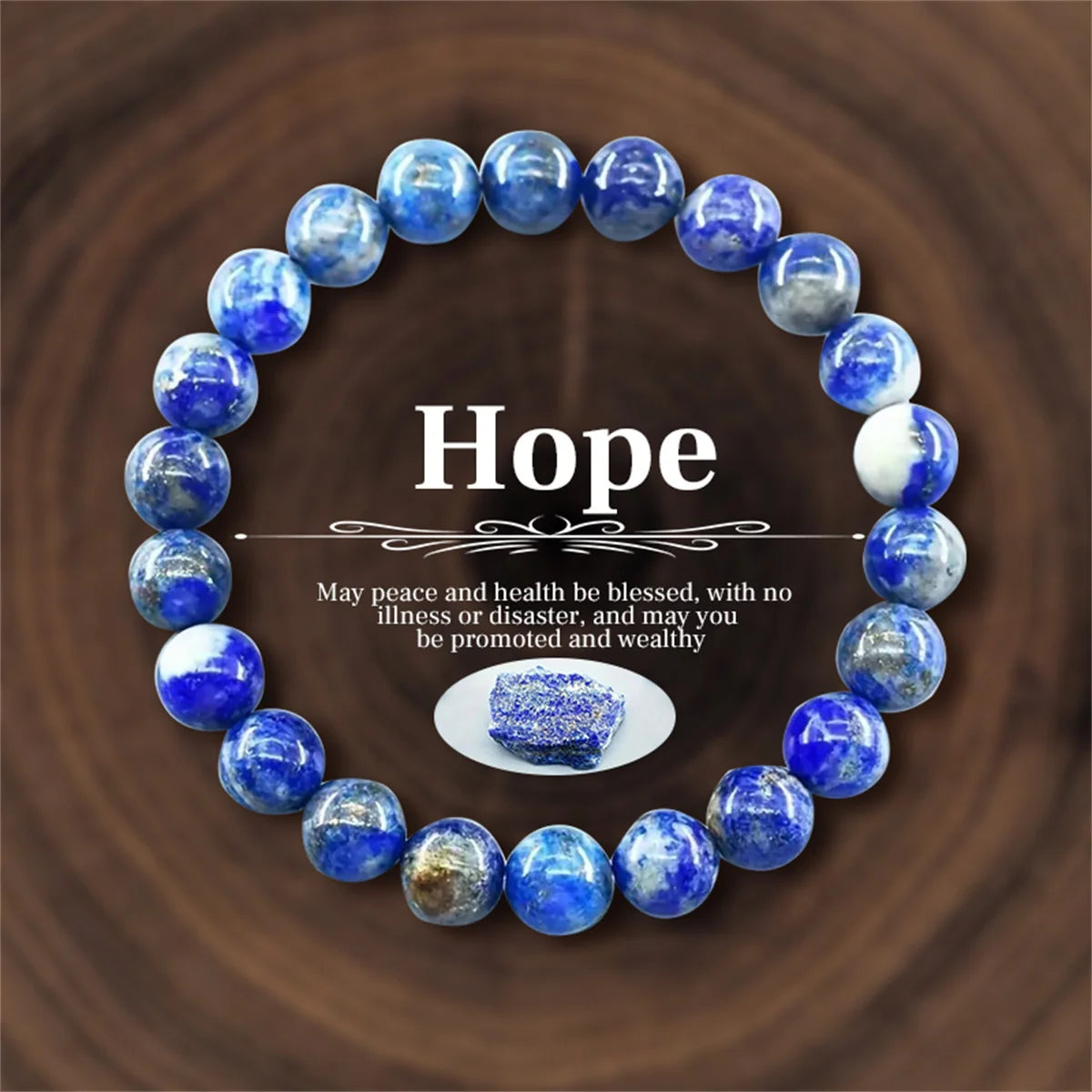 8mm Natural Stone Beaded Bracelet for Women and Men Unisex Crystal Beads Meditation Jewelry for Wealth Energy Protection